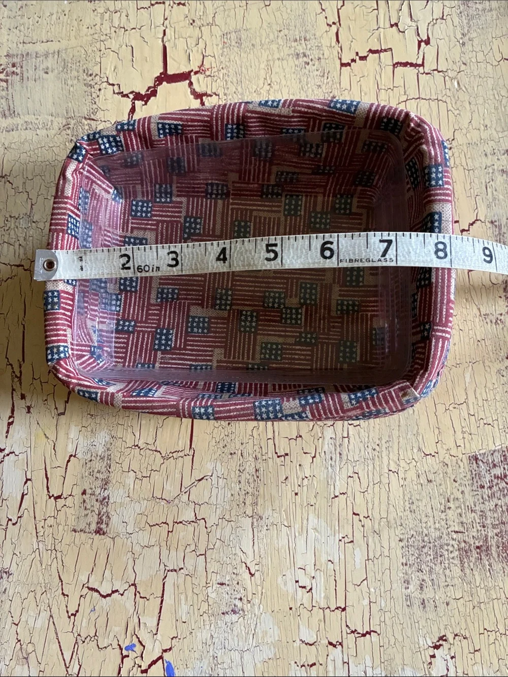 Vintage Longaberger Note Pad Basket with liner & protector